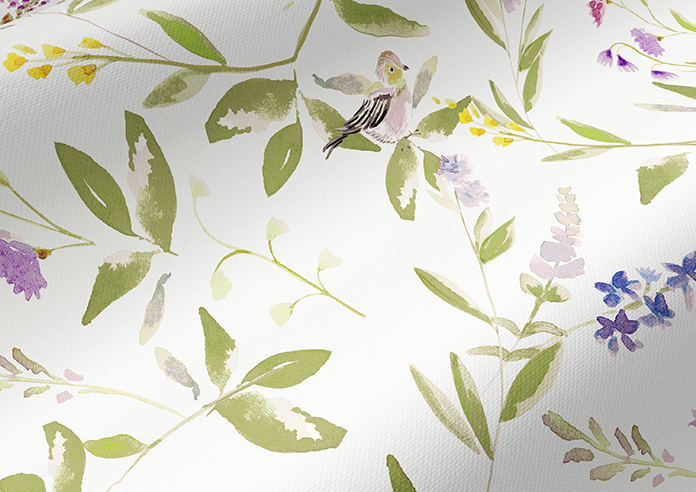 Little Birds, Hedgerow - Roller Blind - Image 4